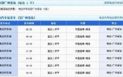 电白到番禺班车时刻表（电白至广州）