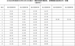 包含南通至石庄班车时刻表的词条