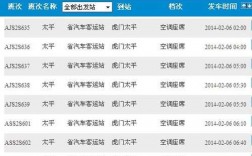 太平虎门班车时刻表（虎门太平到广州汽车时刻表）