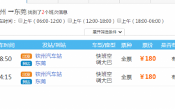 东莞到钦州班车时刻表（东莞到钦州班车时刻表和票价）