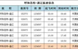 通辽到呼和浩特班车时刻表（通辽到呼和浩特经过哪些站点）