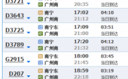 高州至南宁班车时刻表（高州到南宁的汽车票和时间）