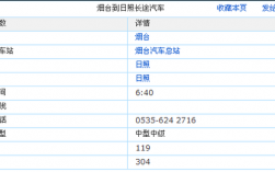 日照到烟台班车时刻表查询（日照到烟台汽车时刻表汽车票查询）