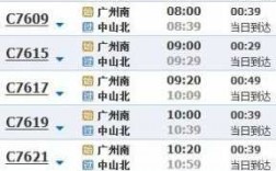 永州至中山班车时刻表查询（永州到中山高铁时刻表）