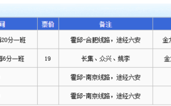 霍邱到六安班车时刻表（霍邱县到六安汽车一天几班?）