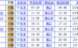 乐东到海口班车时刻表（乐东到海口的班车）