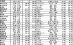 花园到广水班车时刻表（花园至广州的火车时刻表）