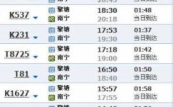 南宁到黎塘班车时刻表（南宁到黎塘火车时刻表查询）