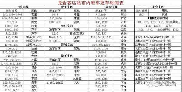 去漳平班车时刻表（漳平到漳州汽车站时刻表查询）-图2