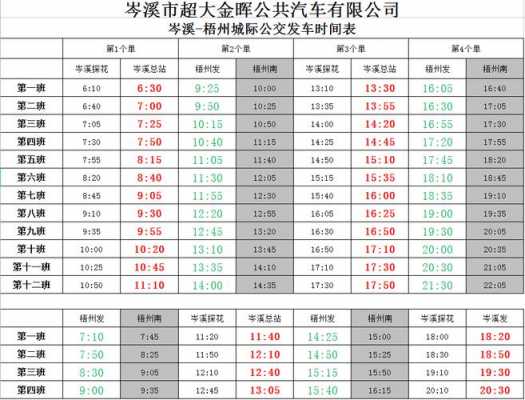 岑溪至梧州的班车时刻表（岑溪至梧州汽车站时刻表）-图2