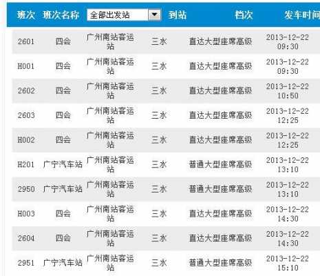 罗定到三水班车时刻表（罗定到三水汽车时刻表）-图3