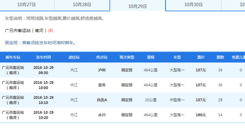 内江至广元班车时刻表（内江到广元汽车票价多少）-图1