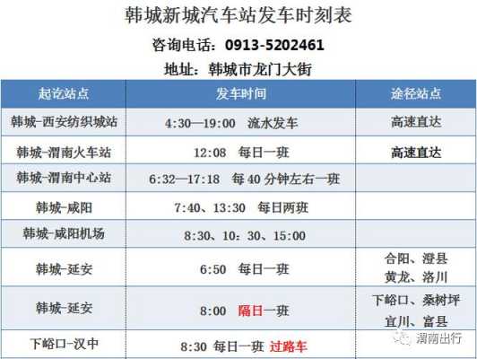 白水班车时刻表（白水汽车站发车时刻表）-图2