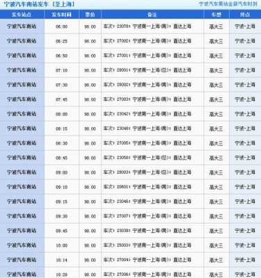 六甲至上海班车时刻表（六甲长途汽车到上海长途汽车站）-图2