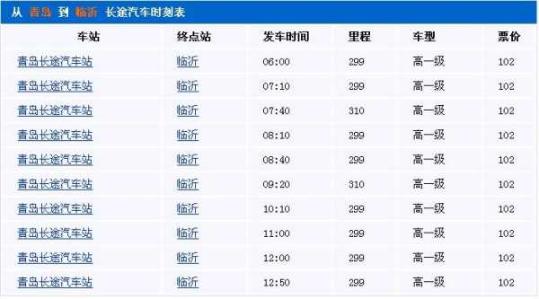 扬州到临沂班车时刻表查询（扬州到临沂客车要多长时间）-图2