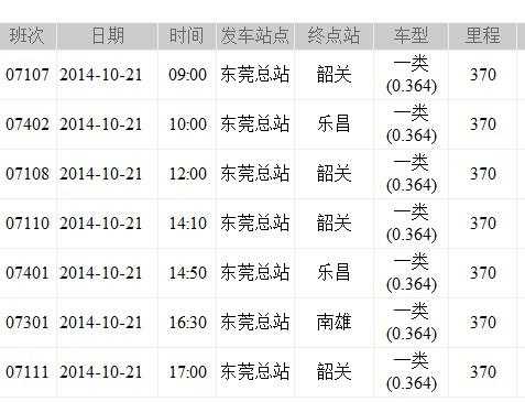 韶关到佛冈班车时刻表查询（韶关汽车站到佛冈汽车站）-图2