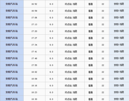 安阳至长治班车时刻表查询（安阳到长治大巴多长时间）-图1