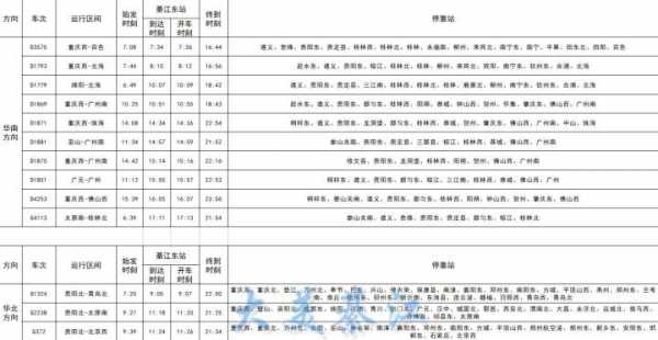 从江客运站班车时刻表（从江汽车站时刻表）-图3