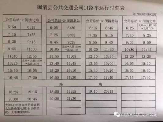 闽清班车往福州北站时刻表（闽清到福州的班车）-图2