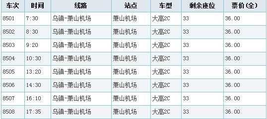 萧山机场班车时刻表（萧山机场大巴时刻表2020）-图1