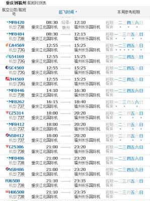 重庆机场最晚班车时刻表（重庆机场最晚班车时刻表查询）-图2