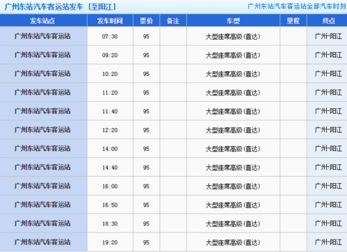 广州去阳江班车时刻表（广州到阳江的汽车票平台）-图3