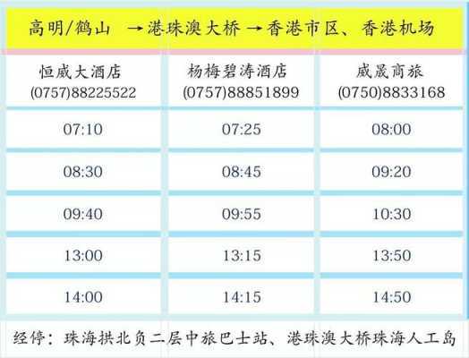 鹤山至大沥班车时刻表（鹤山至大沥班车时刻表最新）-图1