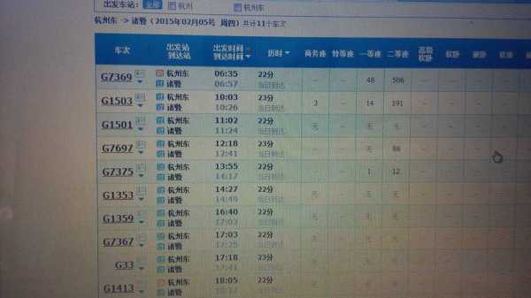 杭州到诸暨班车时刻表（杭州到诸暨班车时刻表和票价）-图1