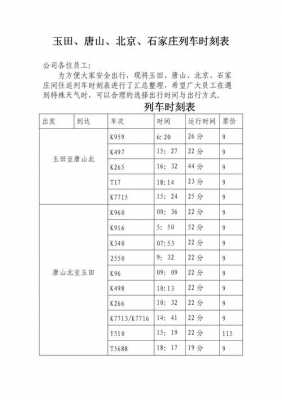 下午玉田至唐山班车时刻表（玉田到唐山的班车电话号码）-图2