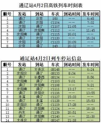 通辽去北京的班车时刻表（通辽到北京有几趟车）-图3