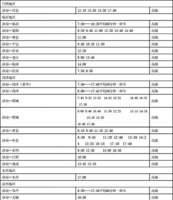 济南西有班车时刻表（济南西站长途汽车时刻表）-图2