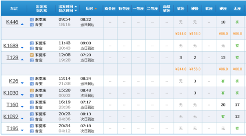 上饶一吉安班车时刻表查询（上饶一吉安火车票查询）-图1