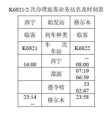 西宁到格木尔班车时刻表（西宁至格尔木班车时刻表）-图2