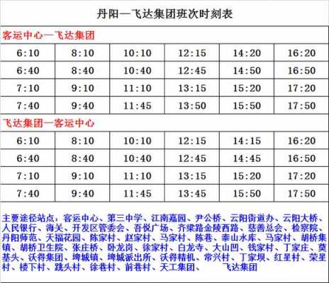 后巷到丹阳班车时刻表（后巷到丹阳班车时刻表最新）-图3