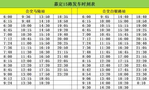 通州至嘉定班车时刻表（通州到上海嘉定的汽车）-图1