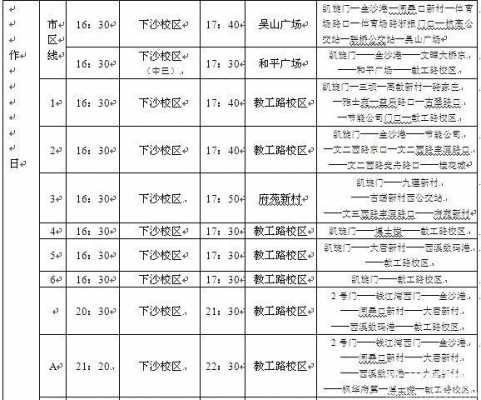 浙大班车时刻表（浙大总务处网页最新班车时刻表）-图1