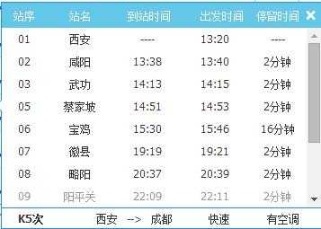 略阳到西安班车时刻表（略阳到西安汽车时刻表查询）-图1