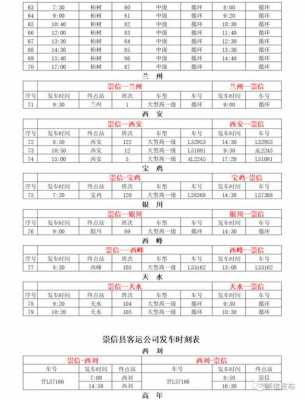 崇信班车查询时刻表（崇信县班车时刻表）-图2