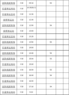 阜新班车时刻表查询（阜新客运时刻表）-图1