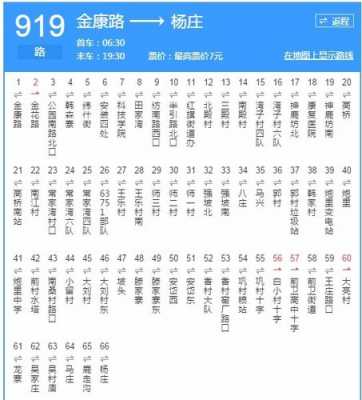 西安公交919班车时刻表（西安919公交车路线时间表）-图1