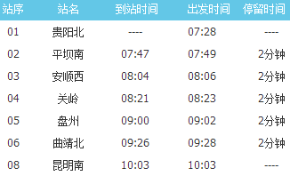 同仁到贵南班车时刻表（同仁到贵阳的火车）-图3