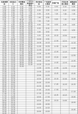 空港班车时刻表（空港快线发车时间）-图1