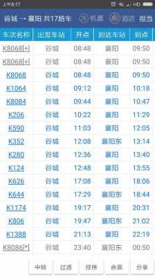 谷城到襄阳班车时刻表（谷城到襄阳班车时间表）-图1