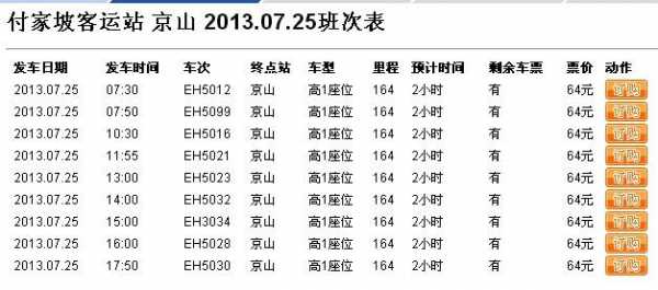 京山南班车时刻表（京山客运南站时刻表）-图2