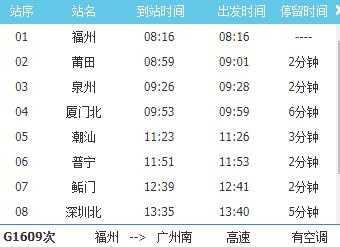 福建泉州到广州班车时刻表（泉州到广州车票多少钱）-图3