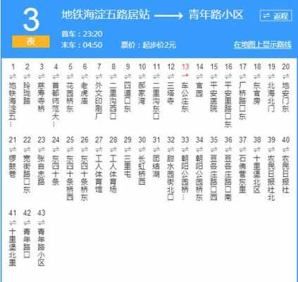 北京夜班车时刻表2016（北京夜班车时刻表2016最新）-图3