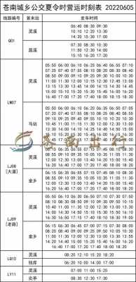 苍南镇内班车时刻表查询（苍南客运站电话号码）-图2