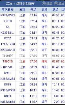 绵阳到江油班车时刻表查询（绵阳到江油客车多长时间）-图1