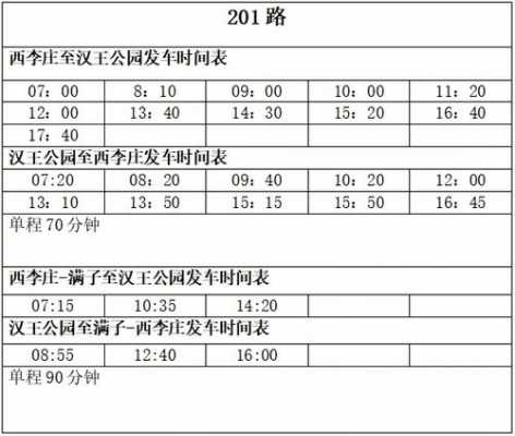 203路夜班车时刻表（203路公交车最晚一班是几点?）-图3