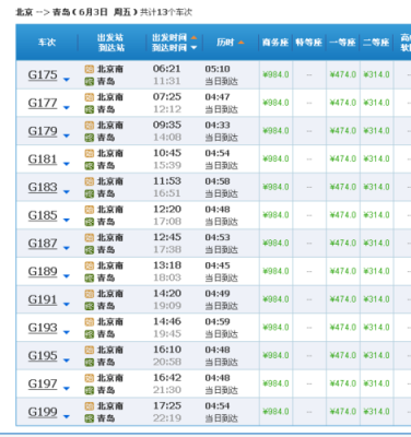 北京至青岛班车时刻表查询（北京至青岛大巴有几趟车）-图2